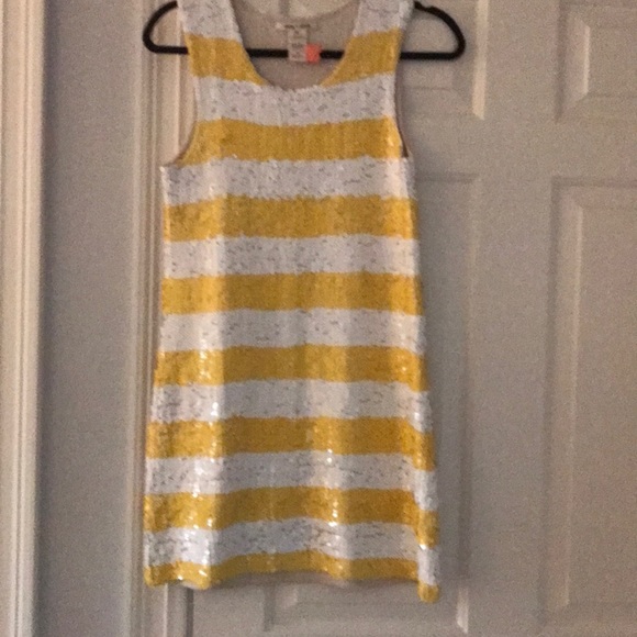 alice and olivia white sequin dress